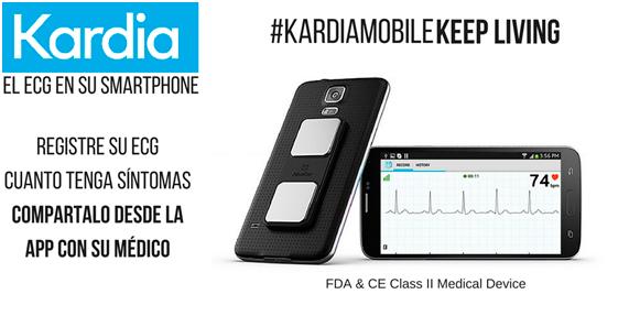 KardiaMobile, el primer dispositivo de electrocardiograma personal portátil  con IA